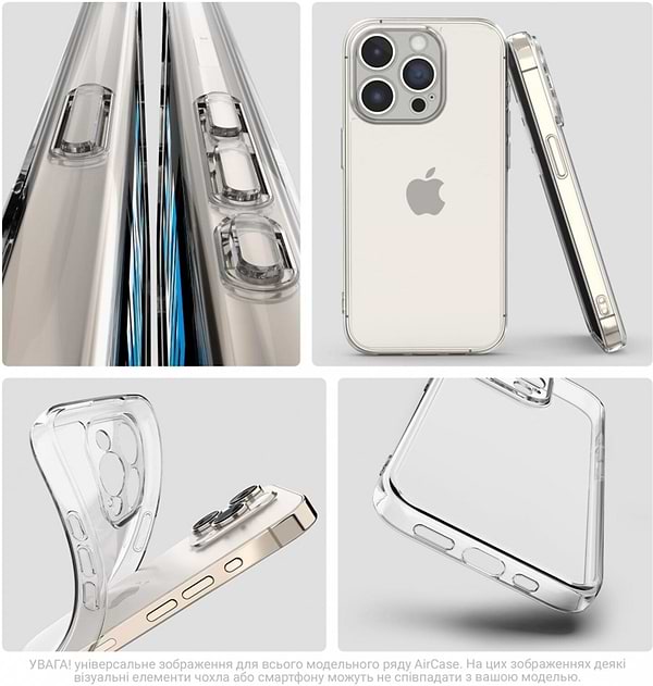 Фото - Чохол для смартфону Armorstandart Air for Samsung A56 5G Camera cover Clear (ARM82586)