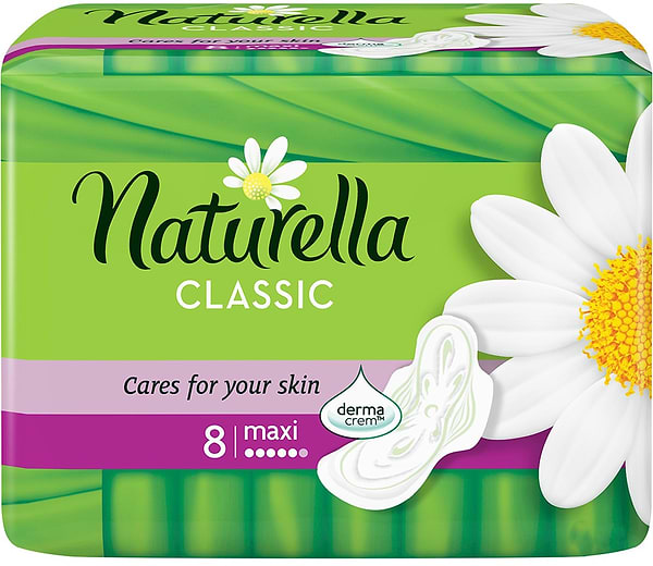 Фото - Прокладки гігієнічні Naturella Classic з крильцями Camomile Maxi Single 8шт