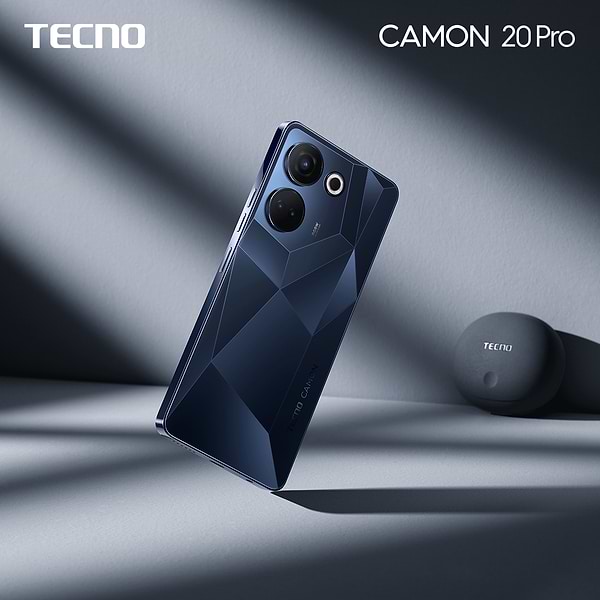 Фото - Смартфон Tecno CAMON 20 Pro 8/256Gb  Predawn Black (CK7n)