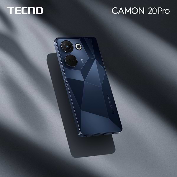 Фото - Смартфон Tecno CAMON 20 Pro 8/256Gb  Predawn Black (CK7n)