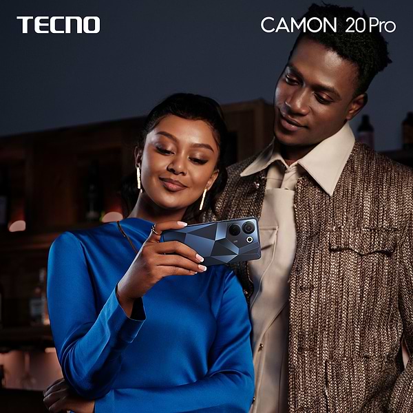 Фото - Смартфон Tecno CAMON 20 Pro 8/256Gb  Predawn Black (CK7n)