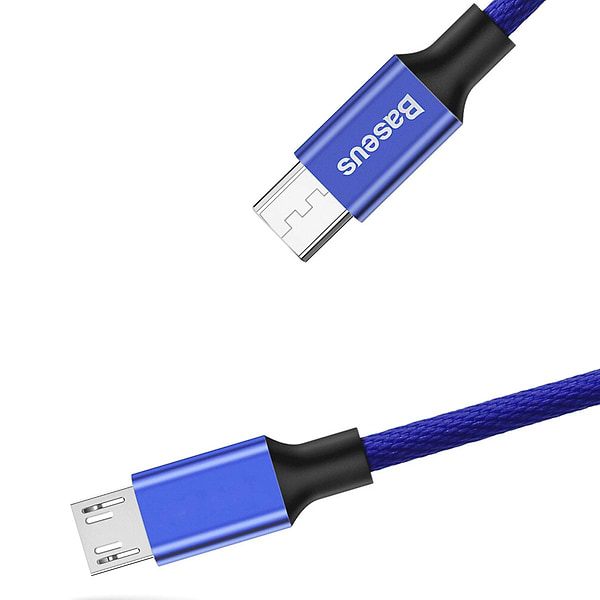 Фото - Кабель синхронізації даних Baseus Yiven Cable for Micro 1.5m Navy Blue (CAMYW-B13)