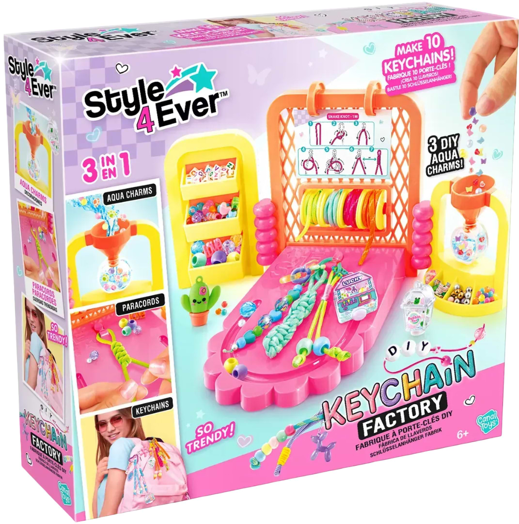 Набор для изготовления украшений Canal Toys Style 4 Ever Фабрика брелков (OFG366)