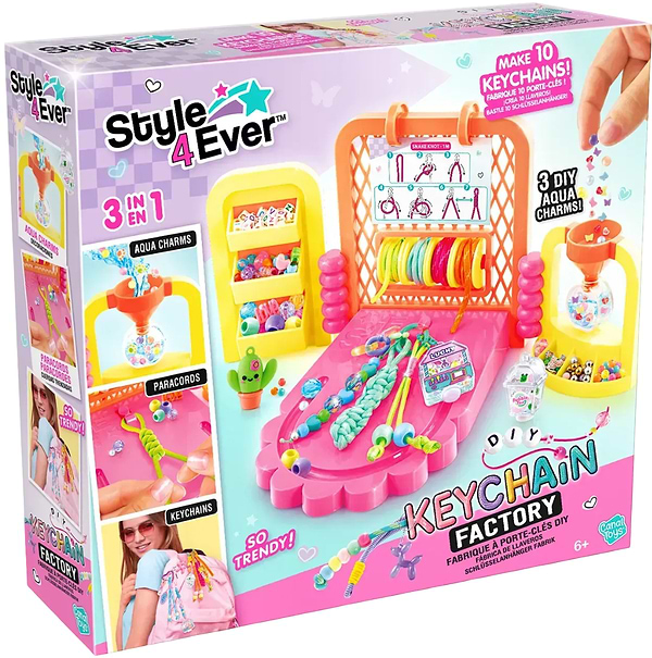 Фото - Набор для изготовления украшений Canal Toys Style 4 Ever Фабрика брелков (OFG366)