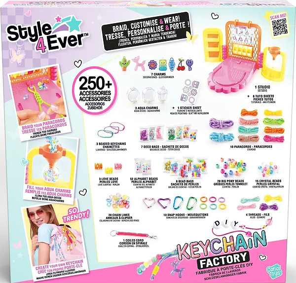 Фото - Набор для изготовления украшений Canal Toys Style 4 Ever Фабрика брелков (OFG366)