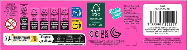 Фото - Набор для изготовления украшений Canal Toys Style 4 Ever Мастерская брелков (OFG367)