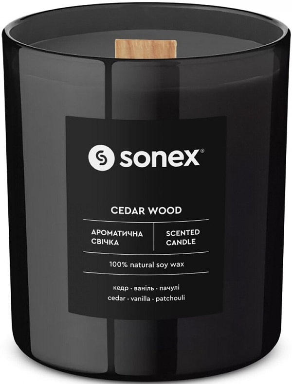 Фото - Свічка скло Sonex Cedar Wood (SO102483)