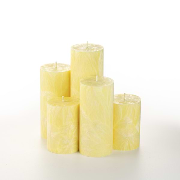 Фото - Свеча декоративная CandlesBio цилиндр 70/150 мм Желтый (WP03 70/150)