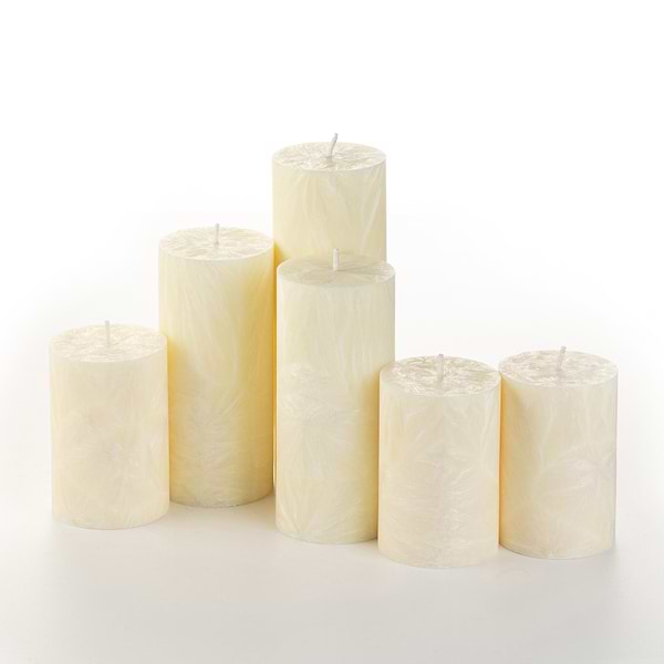 Фото - Свеча декоративная CandlesBio цилиндр 70/200 мм Шампань (WP08 70/200)