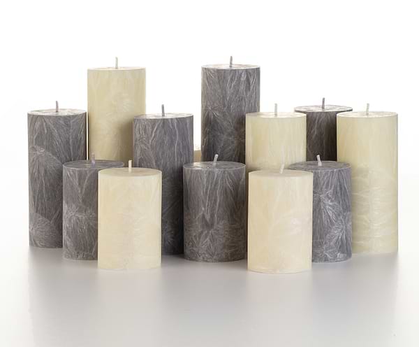 Фото - Свеча декоративная CandlesBio цилиндр 70/150 мм Серый (WP09 70/150)