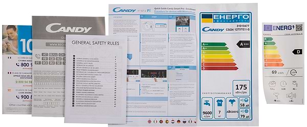 Фото - Стиральная машина Candy CSO4 1275TE/1-S