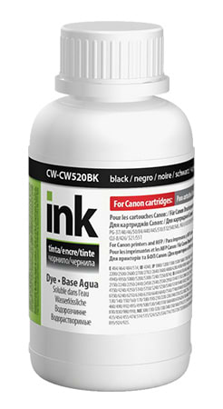Чернила Colorway Canon PG-510/PGI520 (Black) (CW-CW520BK02) 200мл - Фото 1