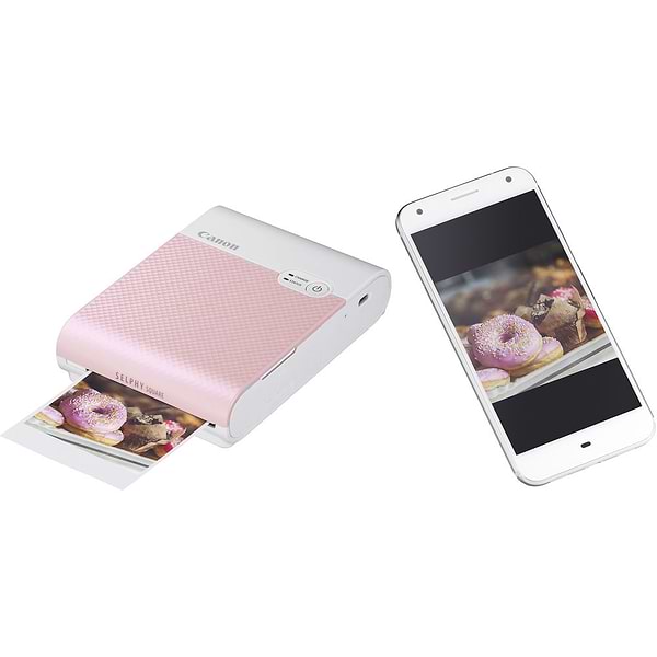 Фото - Фотопринтер Canon SELPHY Square QX10 Pink (4109C009)