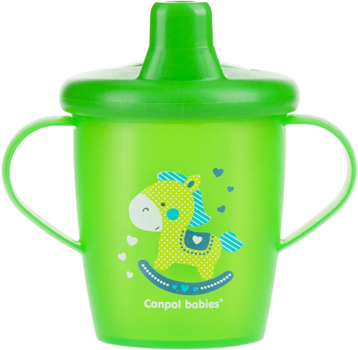 Чашка-непроливайка дитяча Canpol babies Toys зелений, 250 мл. (31/200_gre)