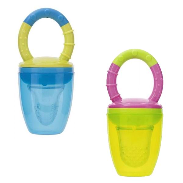 Фото - Ниблер детский Canpol babies Силиконовый для кормления, зеленый с розовым (56/010)