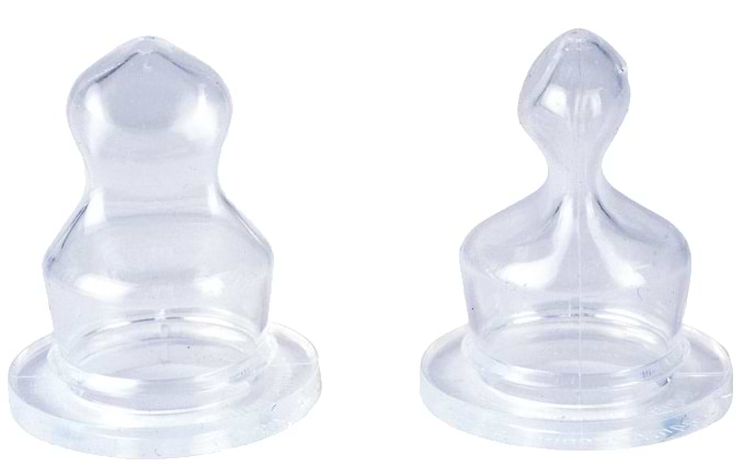 Малый поток соска детская силиконовая Canpol babies анатомическая 2 шт (18/125)