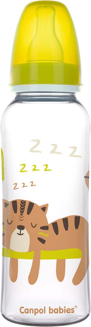 Пляшка для годування Canpol babies з малюнком (BPA 0%), 250 мл. (59/200)