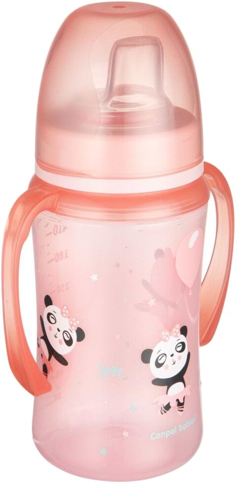 Фото - Поильник-непроливайка детский Canpol babies Обучающий Easy Start Sweet fun розовый, 240 мл. (35/208_pin)