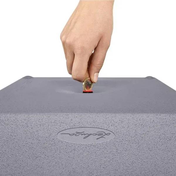 Фото - Вазон Lechuza CANTO Stone 30 low кварцовий білий 13707