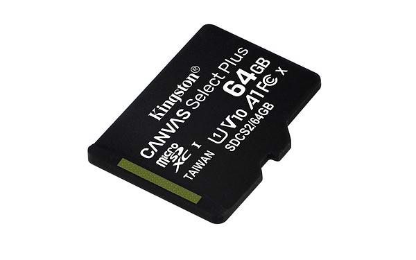 Фото - Карта памяти Kingston microSDXC 64GB Canvas Select Plus 100R A1 C10 (SDCS2/64GBSP)