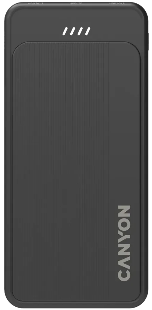 Батарея мобільна Canyon OnPower 100 10000mAh Black (CNS-CPB100B)