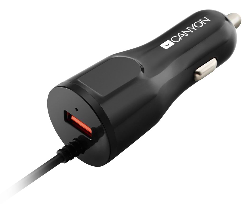 Автомобильное зарядное устройство Canyon CNE-CCA033B