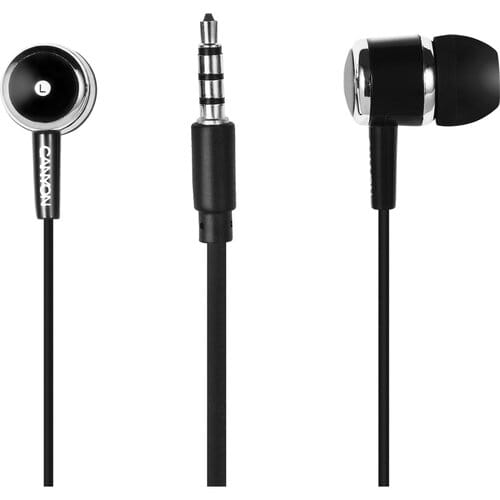 Фото - Уценка - Наушники вкладыши проводные Canyon CNE-CEPM01B Black