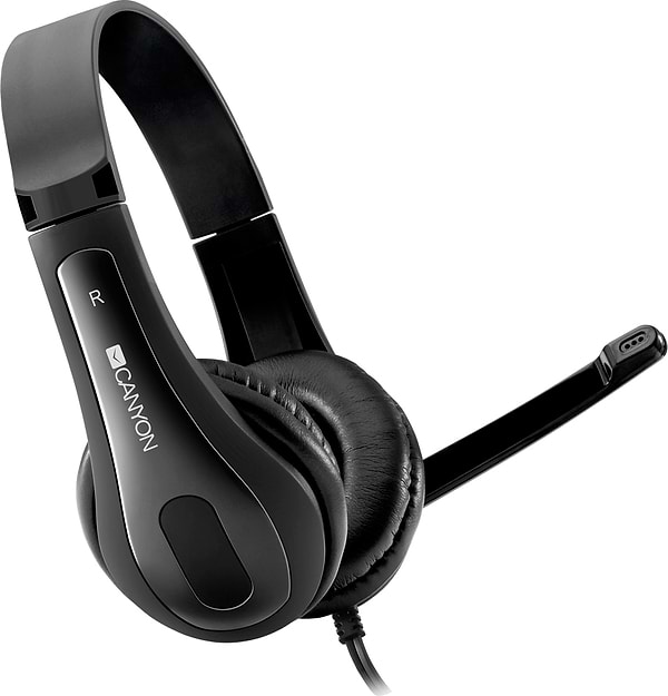 Фото - Гарнітура дротова Canyon CNS-CHSC1B Black