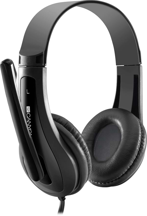 Фото - Гарнітура дротова Canyon CNS-CHSC1B Black