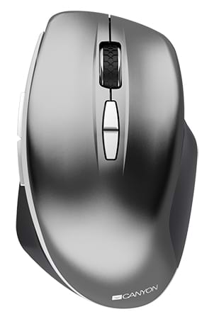 Фото - Мышь беспроводная Canyon CNS-CMSW21DG  Dark Gray Фото - Мышь беспроводная Canyon CNS-CMSW21DG  Dark Gray