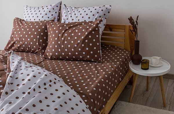 Фото - Комплект постільної білизни ТЕП Cappuccino Dots (2-00882_25123)