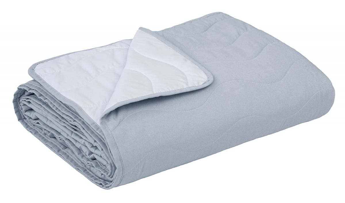 Покривало двоспальне Sonex Capri 220x240 см Сіро-біле (SO102405) - Фото 1
