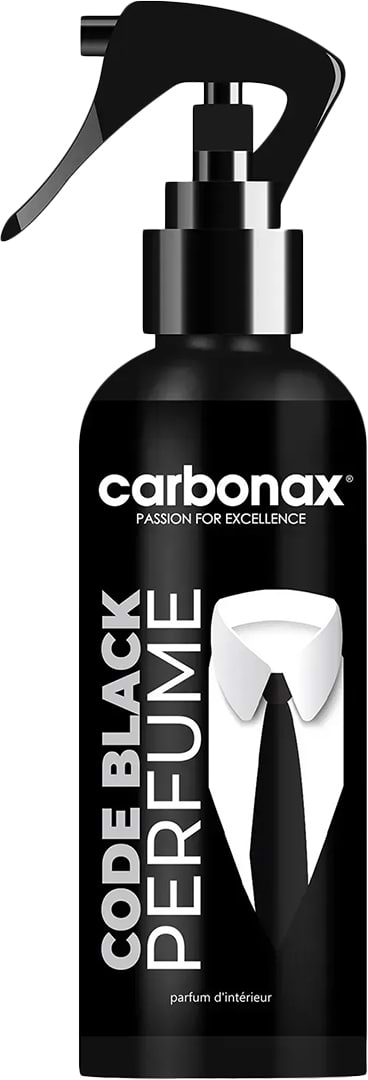 Фото - Ароматизатор для авто Carbonax Code Black 150 мл (3800033106895)