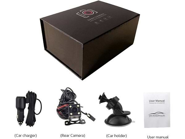 Фото - Відеореєстратор CarCam T418 Dual