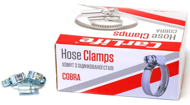 Набір хомутів CarLife 08-12, 9mm, W1 (HC008012)