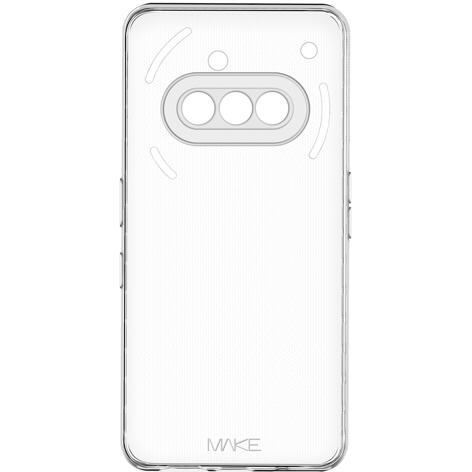 Чехол для смартфона MAKE Nothing Phone 3a Air (MCA-NP3A) - Фото 1