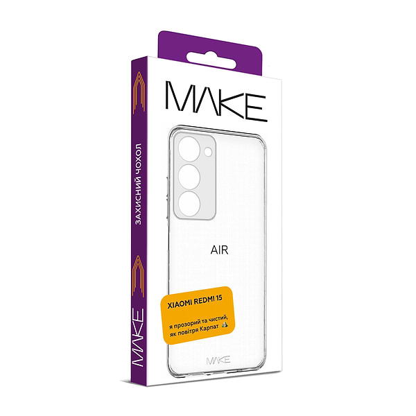 Фото - Чохол для смартфону MAKE Air for Xiaomi Redmi 15 (MCA-XR15)
