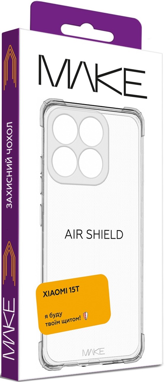 Фото - Чехол для смартфона MAKE AirShield for Xiaomi 15T (MCAS-X15T)