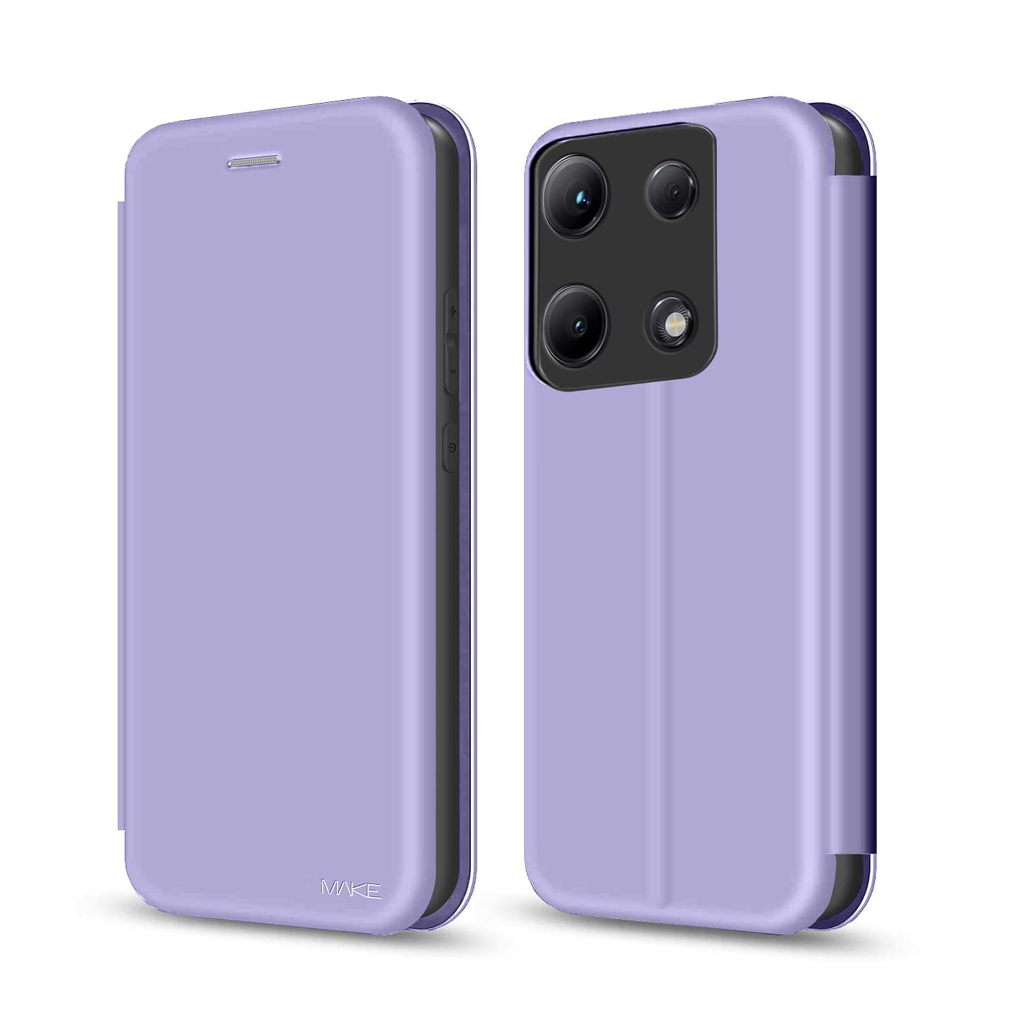 Чохол для смартфону MAKE Xiaomi Redmi Note 14S Flip Aurora Purple (MCP-XRN14SAP) - Фото 1