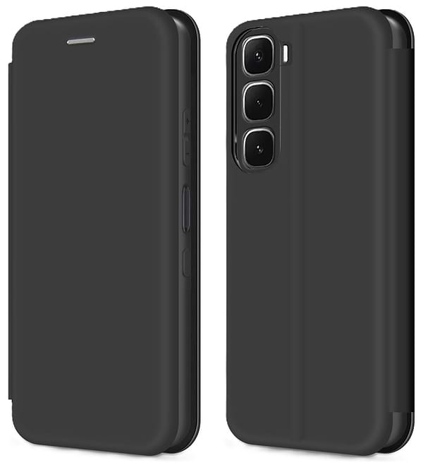 Фото - Чехол для смартфона MAKE Flip for Infinix Hot 60i, Black (MCP-IH60I)