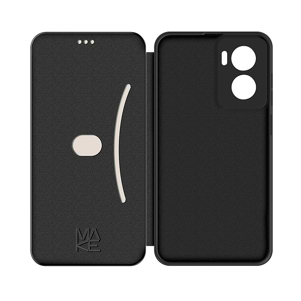 Фото - Чохол для смартфона MAKE Motorola G05/E15 Flip Black (MCP-MG05/E15BK)