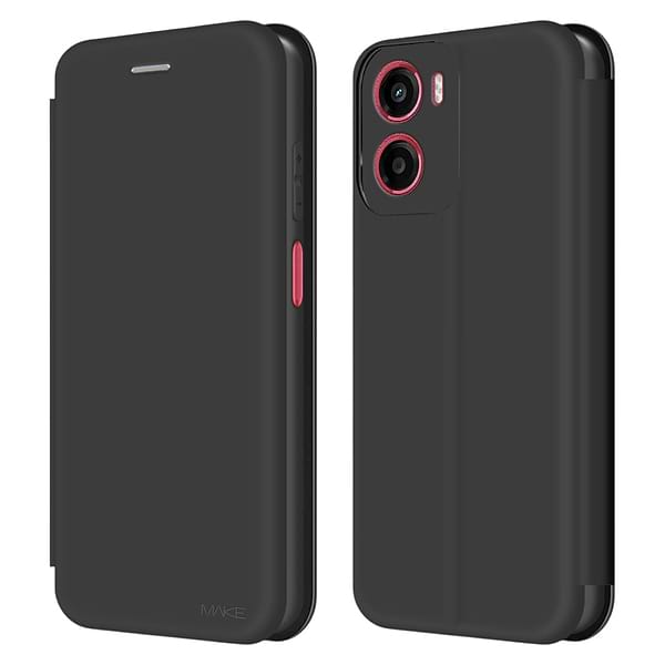Фото - Чохол для смартфона MAKE Motorola G05/E15 Flip Black (MCP-MG05/E15BK)