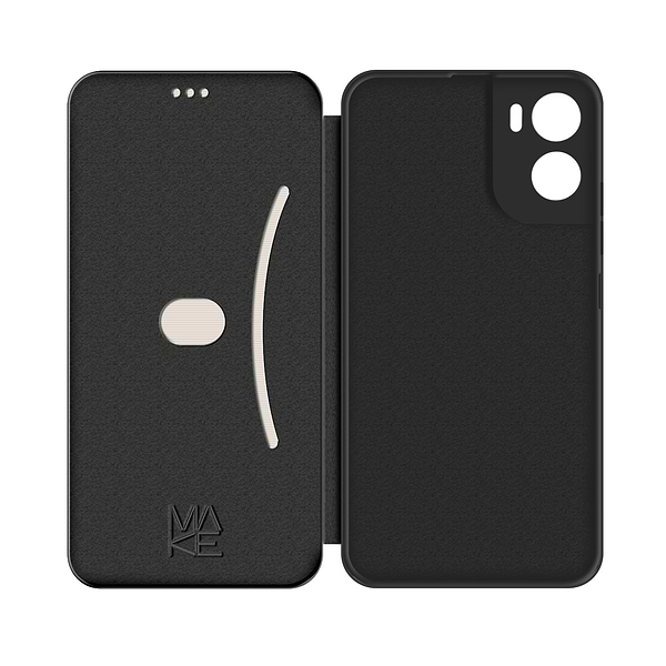 Фото - Чохол для смартфону MAKE Motorola G06/G06 Power Flip Black (MCP-MG06/G06PBK)