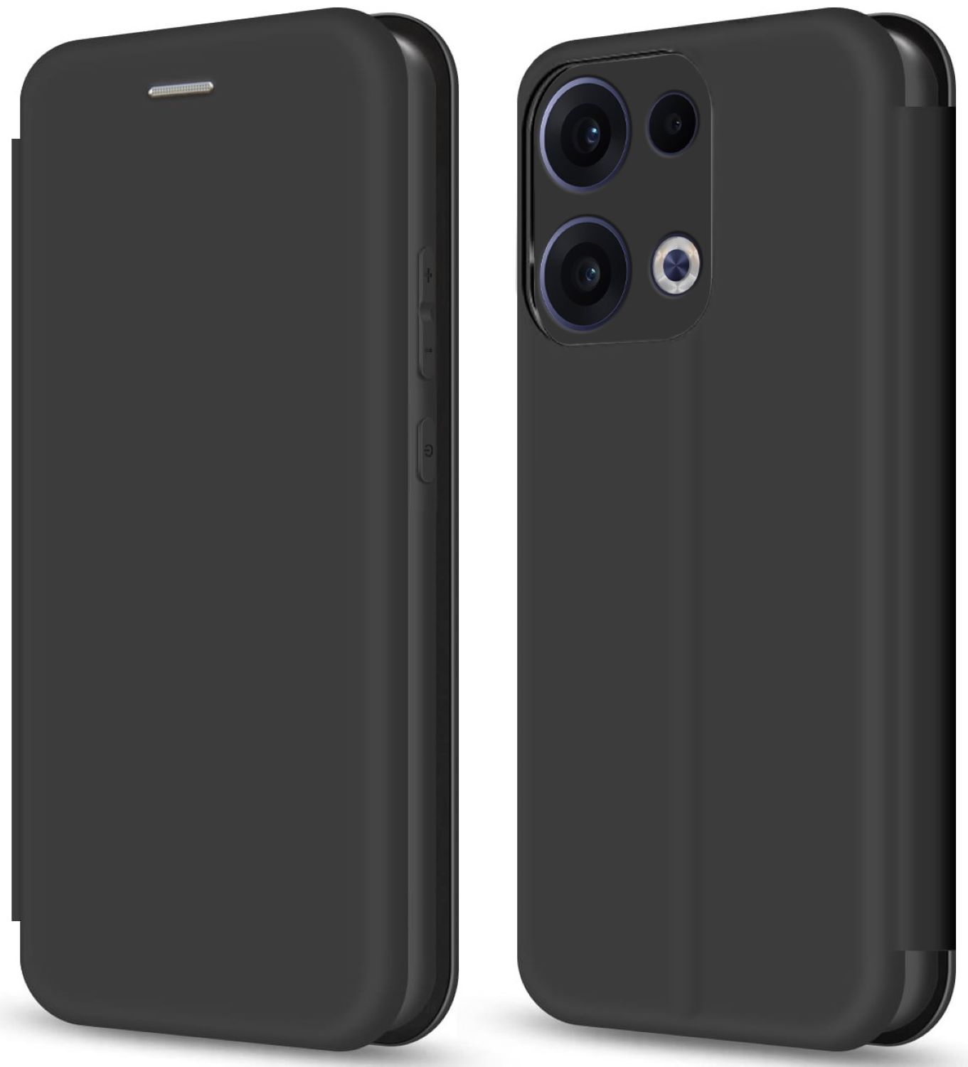 Чехол для смартфона MAKE Oppo Reno13 5G Flip Black (MCP-OR135GBK) - Фото 1