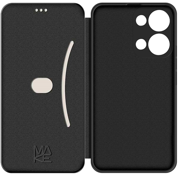 Фото - Чохол для смартфону MAKE Oppo Reno13 5G Flip Black (MCP-OR135GBK)