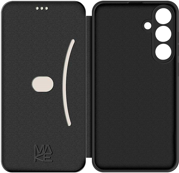 Фото - Чехол для смартфона MAKE Flip for Samsung S25 FE, Black (MCP-SS25FEBK )