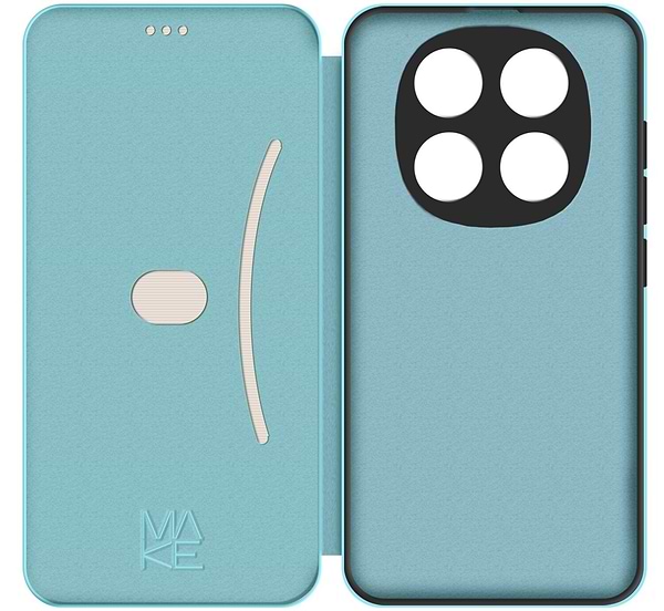 Фото - Чохол для смартфону MAKE Xiaomi Redmi Note 14 Pro 5G/Poco X7 Flip Coral Green (MCP-XRN14P5G/PX7CG)