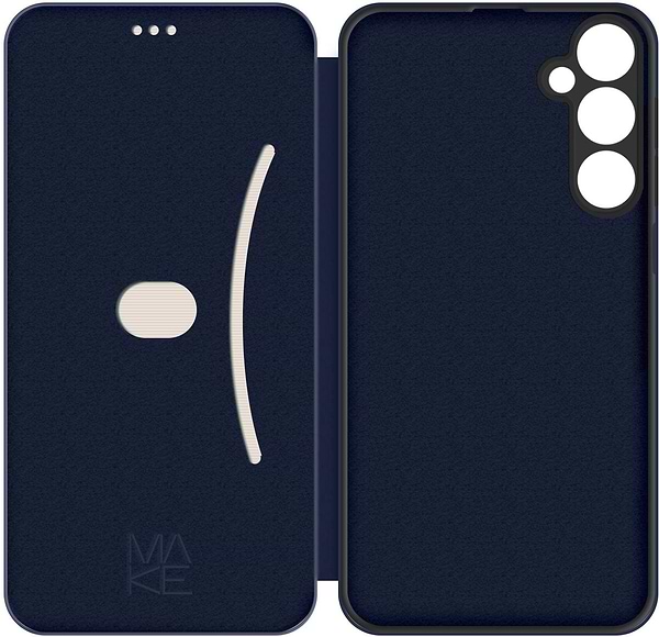 Фото - Чохол для смартфону MAKE Flip Samsung M35 Dark Blue (MCP-SM35DB)
