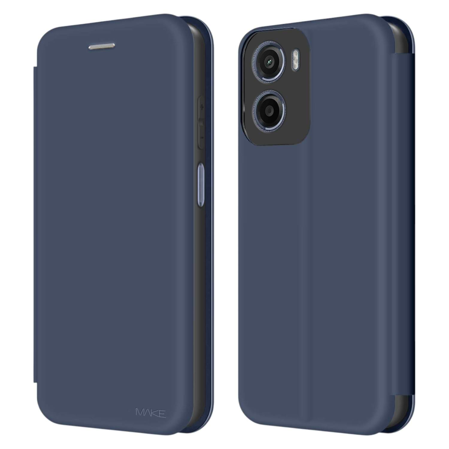 Чехол для смартфона MAKE Motorola G05/E15 Flip Denim Blue (MCP-MG05/E15DB) - Фото 1
