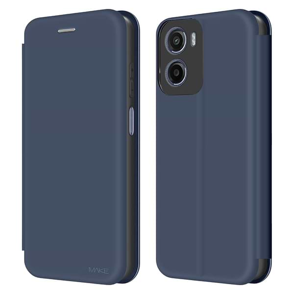 Фото - Чехол для смартфона MAKE Motorola G05/E15 Flip Denim Blue (MCP-MG05/E15DB)